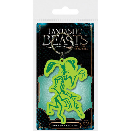 Animales fantásticos Llavero NS Suitcase (latoneado)