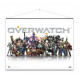 Overwatch Póster Tela Heroes