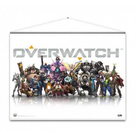 Overwatch Póster Tela Heroes