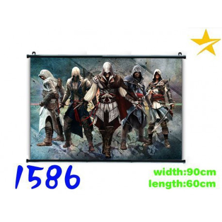 Poster tela Assasin's Creed Varios Personajes