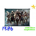 Poster tela Assasin's Creed Varios Personajes