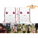 Mochila de tela Kyubey Madoka Mágica