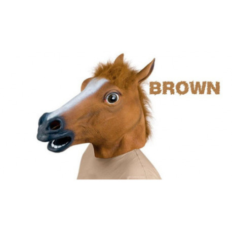 Máscara cabeza de unicornio