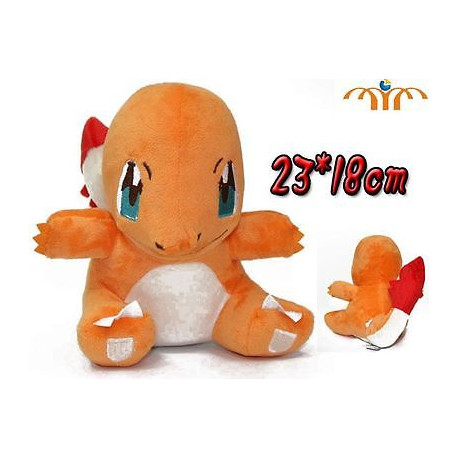 Peluche Charmander brazos abiertos Pokémon 23cm