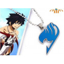 Colgante Fairy Tail marca azul Grey