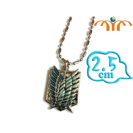 Colgante Attack on Titan (Shingeki no Kyojin) - Alas de Libertad