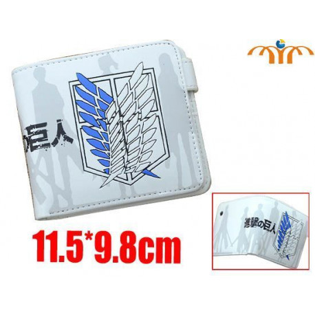 Cartera Attack on Titan (Shingeki no Kyojin) - Alas de Libertad