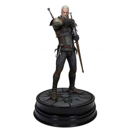 Witcher 3 Wild Hunt Busto Geralt Playing Gwent 23 cm