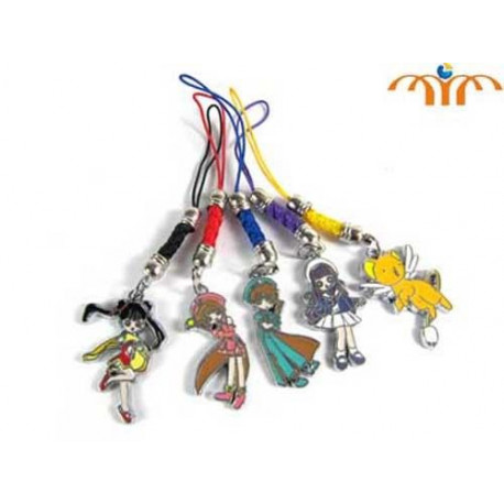 Set 5 cuelgamóviles Sakura Card Captor [BAJO PEDIDO]