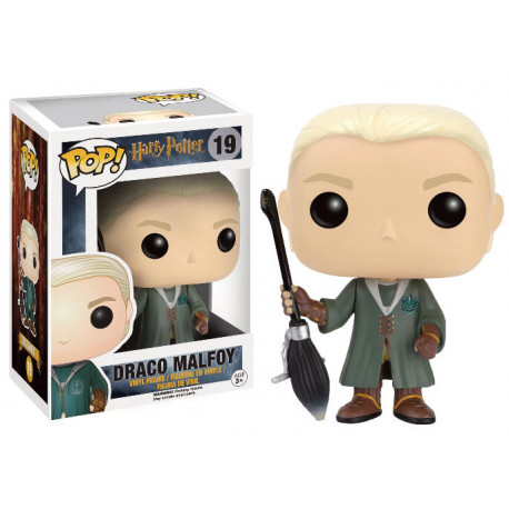 Harry Potter POP! Vinyl Figura Draco Malfoy (Quidditch) 9 cm