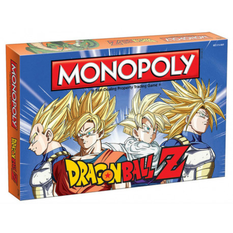 Dragonball Z Juego de Mesa Monopoly *Edición Inglés*