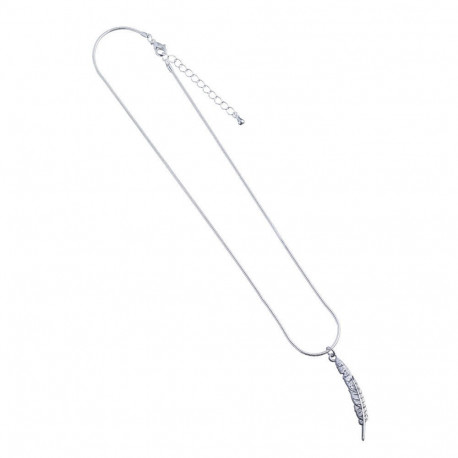 Colgante Feather Quill (plateado) Harry Potter [BAJO PEDIDO]