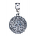 Colgante Ministry of Magic (plateado) Harry Potter