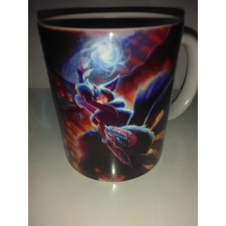 Tassa Ahri a media noche skin League of Legends