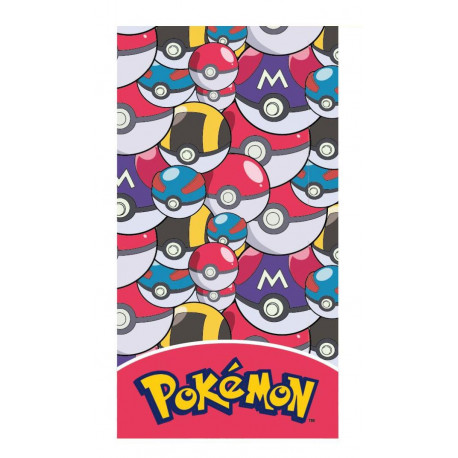 Pokémon Tovallola Poké Balls 140 x 70 cm