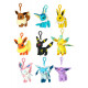 Pokemon Llaveros Peluix 9 cm Surtido Eeveelution