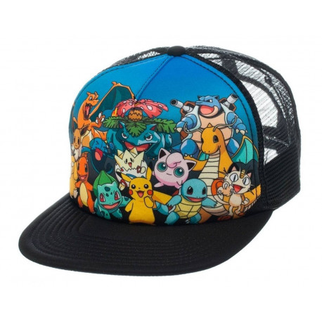 Pokemon Gorra Camionero Characters