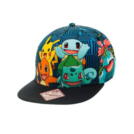 Pokemon Gorra Camionero Iniciales
