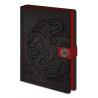 Game of Thrones Notebook Premium A5 Targaryen