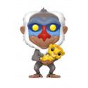 El rey león POP! Disney Vinyl Figura Rafiki & Simba 9 cm