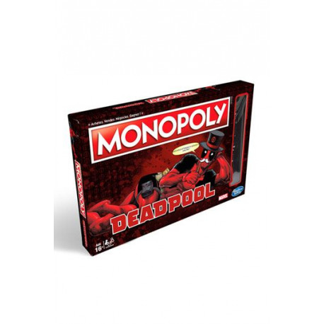Marvel Juego de Mesa Monopoly Deadpool Edition *Edición Inglés*