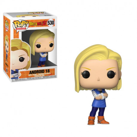 Dragon Ball Z Figura POP! Animation Vinyl Android 18 9 cm
