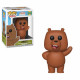 Somos osos Figura POP Animation Vinyl Grizzly (Pardo) 9 cm Funko