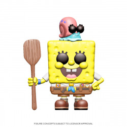 Bob Esponja 2020 Funko POP! Figura SpongeBob Camping Gear 9 cm