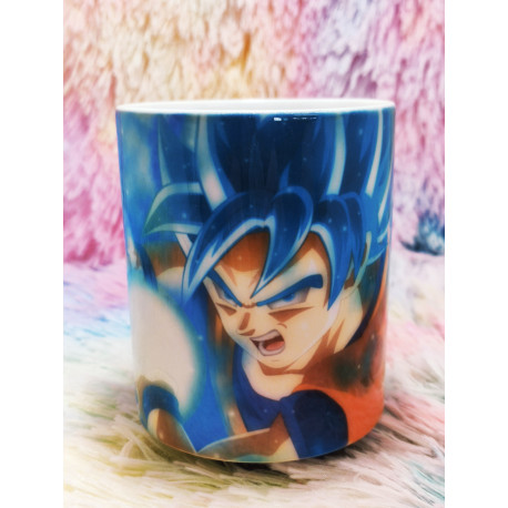 Taza Dragon Ball Super Goku SSJ Blue