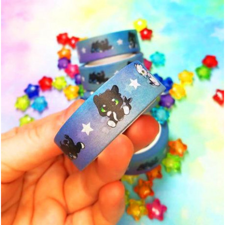 Nightlight baby dragon washi tape celo