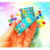 Galar Ponyta washi tape celo glitter