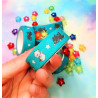 Nightlight baby dragon blue washi tape celo glitter