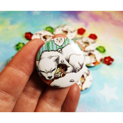 Mononoke cute fanart Pin Badge chapa