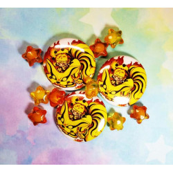 Naruto y Kurama Six Path Pin Badge chapa