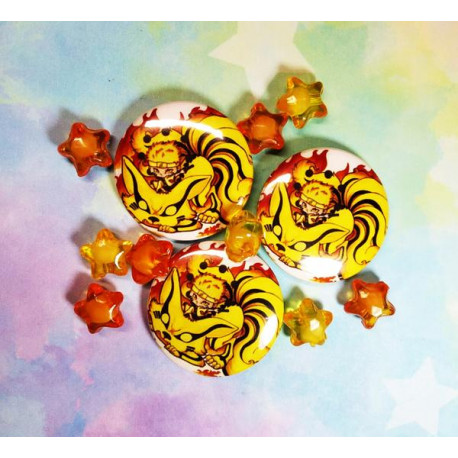 Naruto y Kurama Six Path Pin Badge chapa