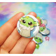 Yoda Pin Badge chapa