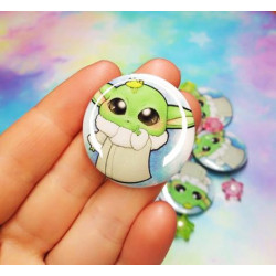 Yoda Pin Badge chapa