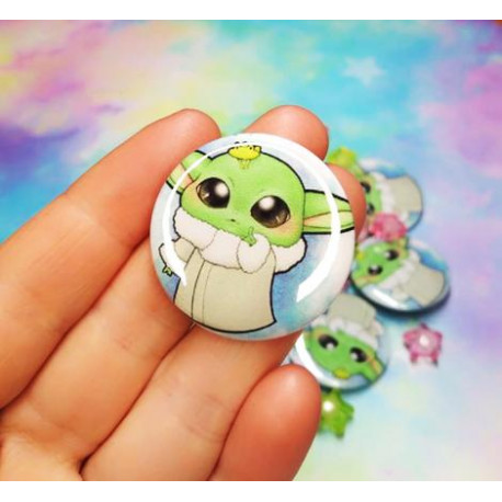 Yoda Pin Badge chapa