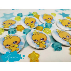 Torchic Pin Badge chapa