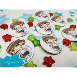 Princess Mononoke Pin Badge chapa
