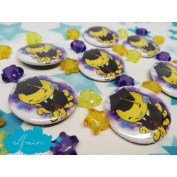 Koro Pin Badge chapa