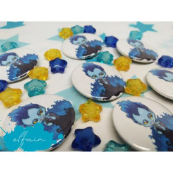 Hades Pin Badge chapa