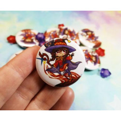 Megumin cute fanart Pin Badge chapa