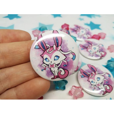 Sylveon Pin Badge chapa
