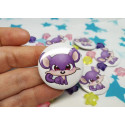 Rattata Pin Badge chapa