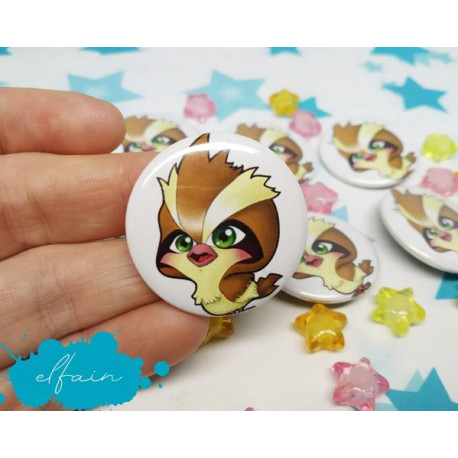 Pidgey Pin Badge chapa