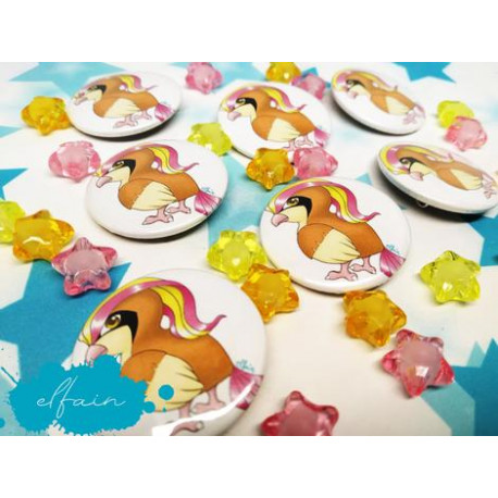 Pidgeot Pin Badge chapa