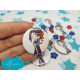 Mulan Pin Badge chapa