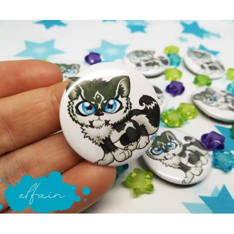 Wolf Link Pin Badge chapa Link