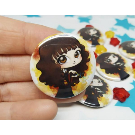 Hermione Pin Badge chapa